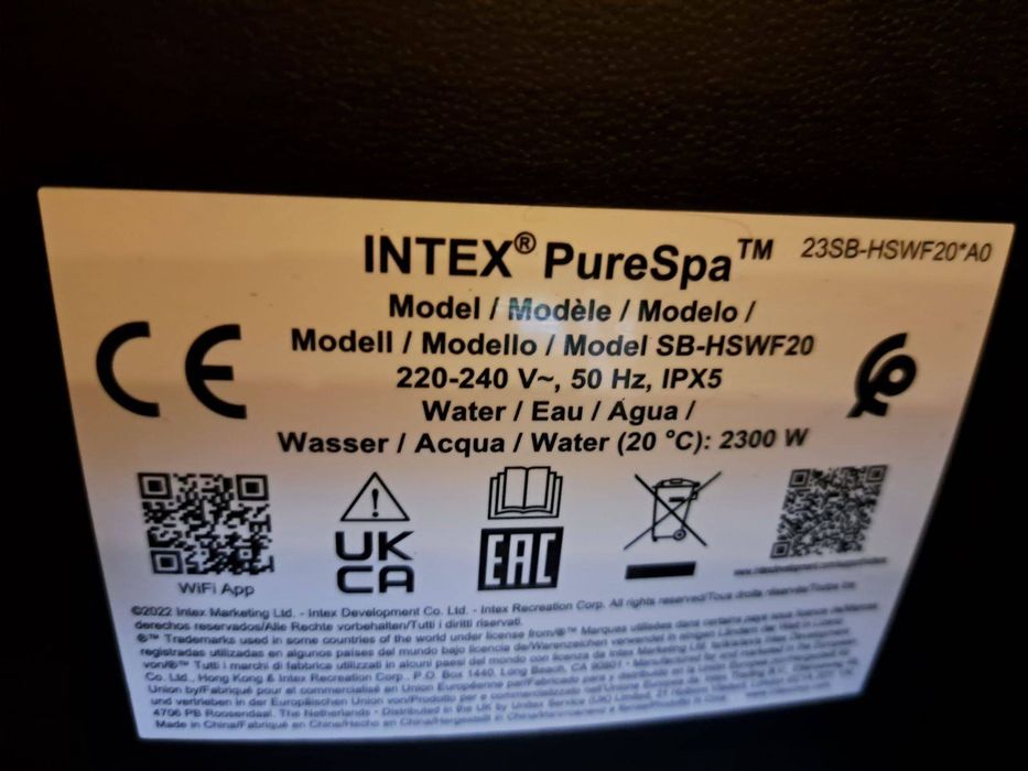 Dmuchane ogrodowe spa , jakuzzi INTEX PureSpa 795l .