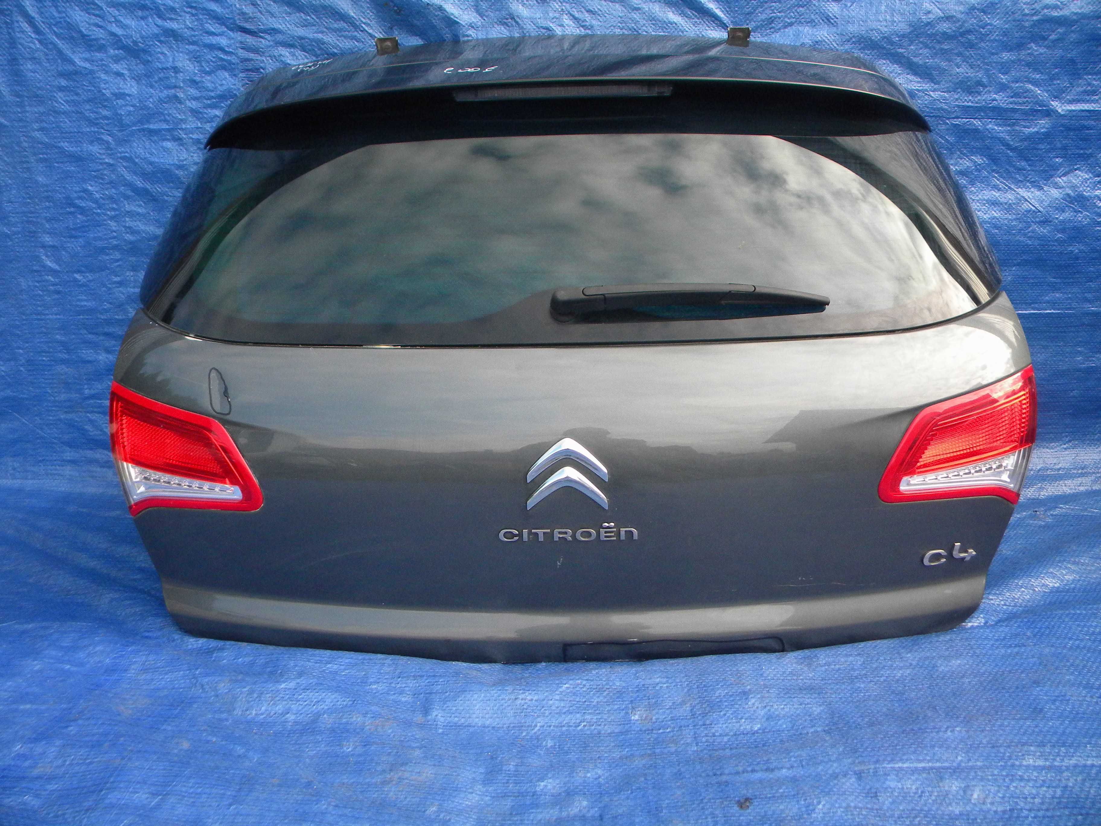 CITROEN C4 II B7 2011 KLAPA TYŁ Kompletna Spoiler Oryginał Opolskie