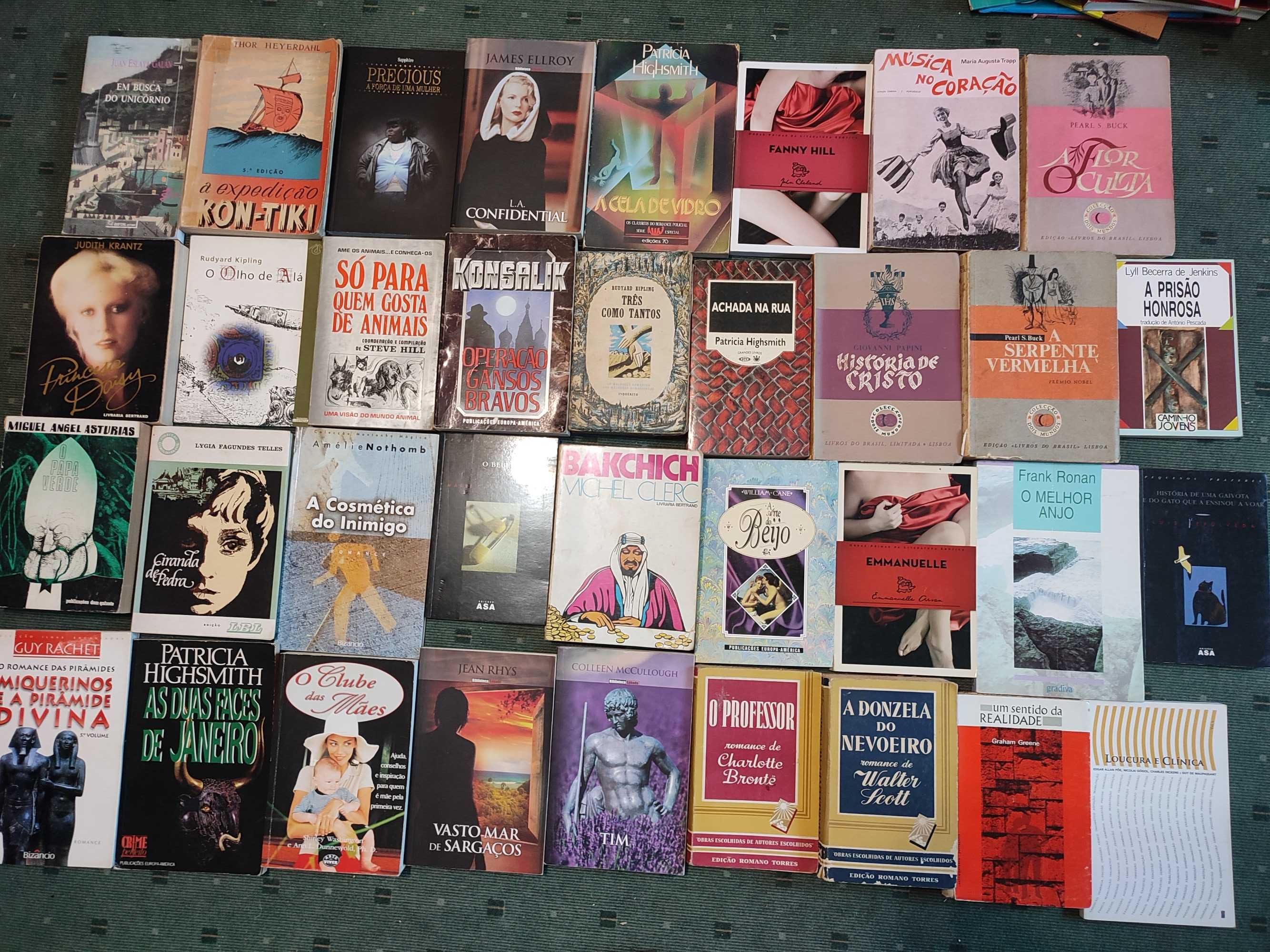 Literatura Autores Estrangeiros - cada 2 €