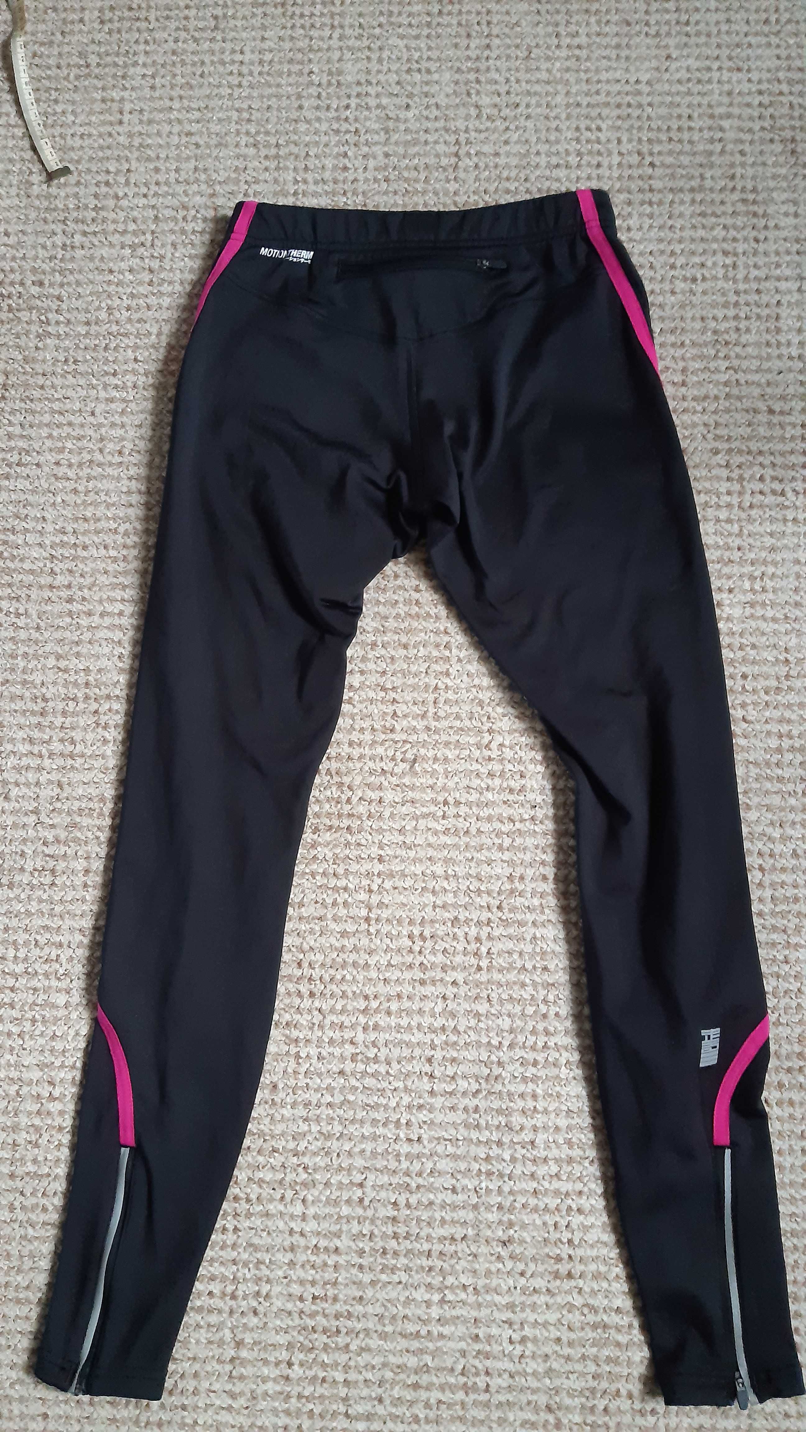 Asics Run damskie spodnie ocieplane legginsy S sportowe do biegania