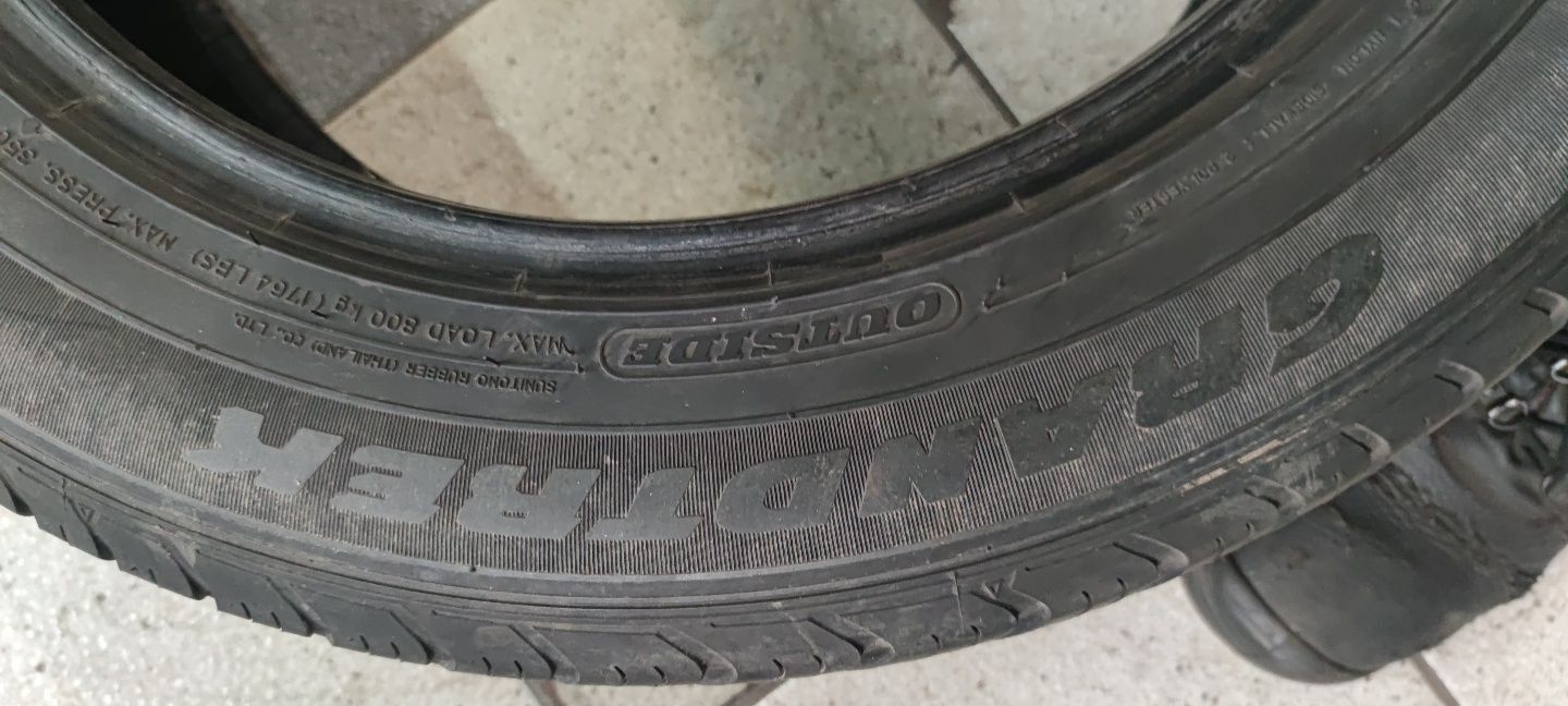 225 60 R18 2szt Dunlop Grandtrek 2017r 6.5mm Letnie