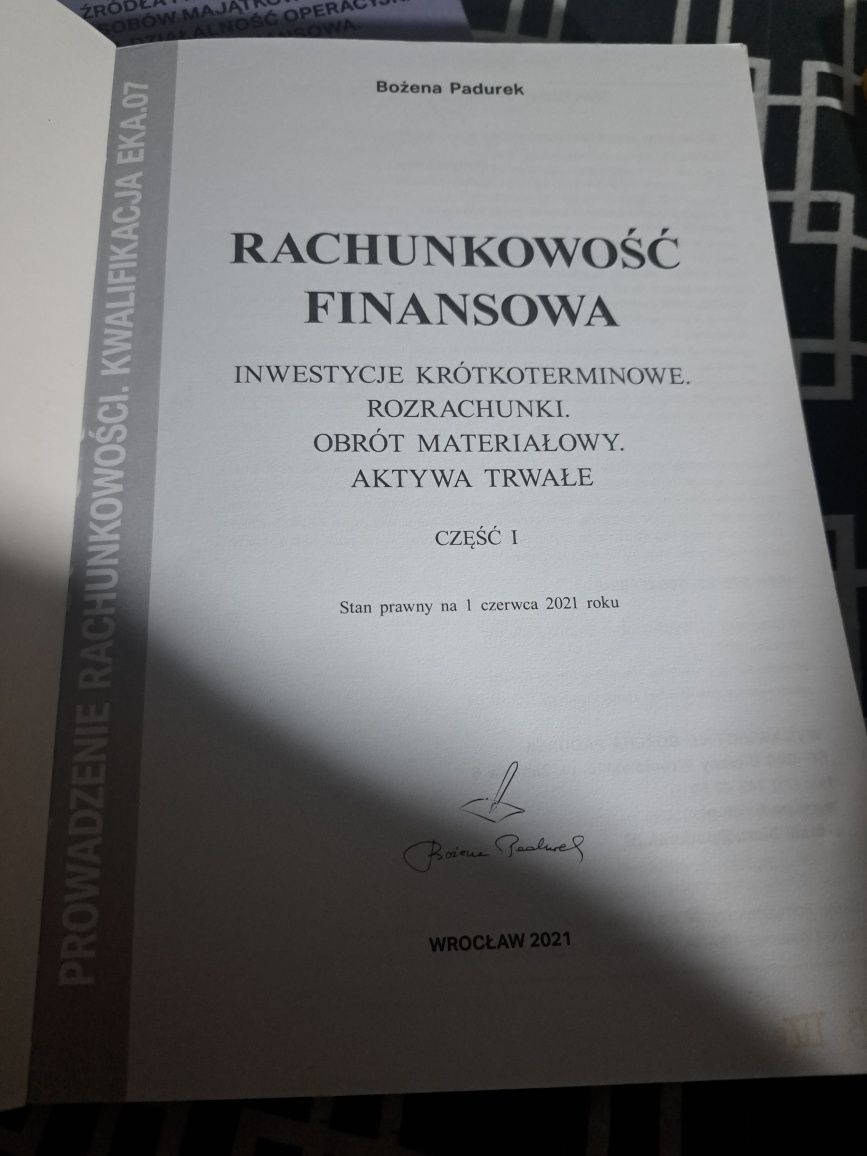 Książka do rachunkowości