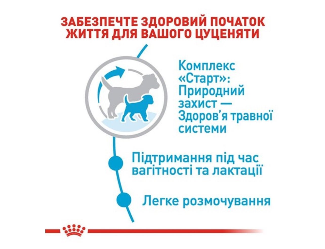 !!Акція!! На вагу та мішкои Royal Canin Mini Starter 20кг для цуценят