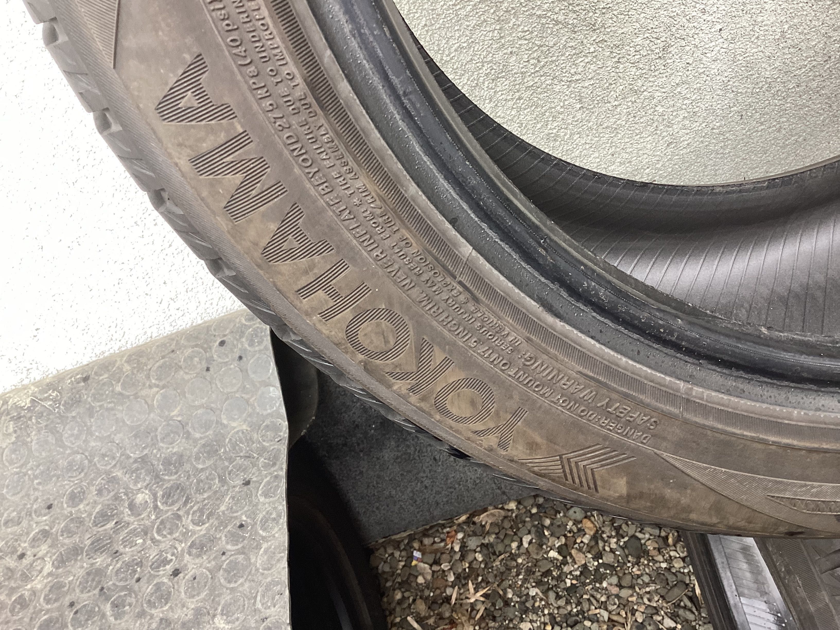 YOKOHAMA 215/50r17  2szt opony zima zimowe 6.7mm 2022r