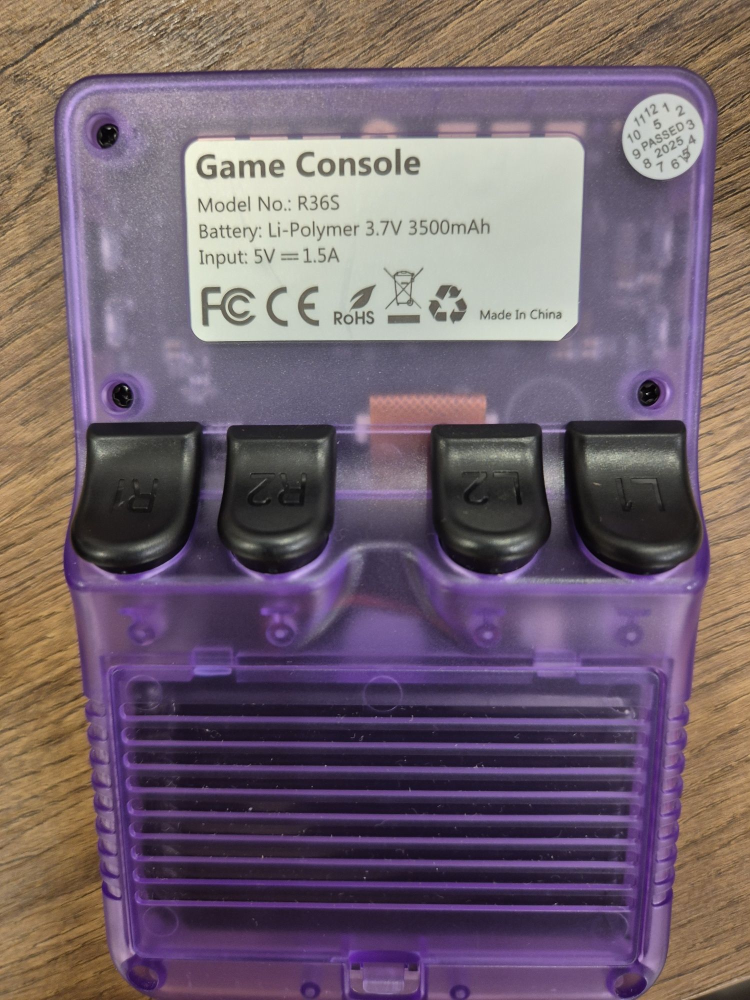 Consola Jogos R365 (Game Boy)