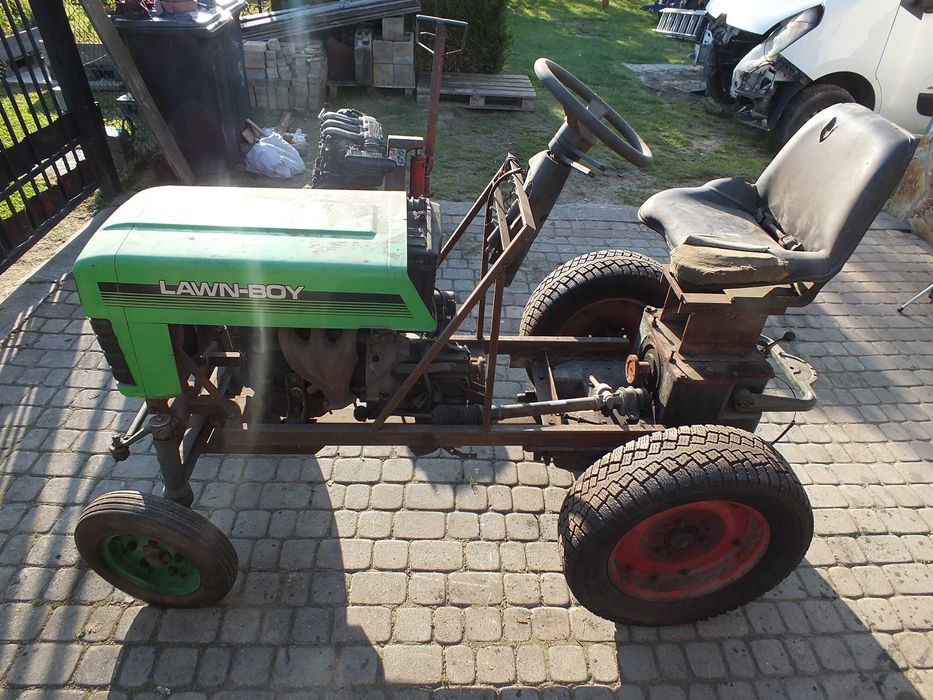 Kosiarka Traktorek Papaj Sam Dzik 2/21 Diesel + Kurier ŚLĄSK