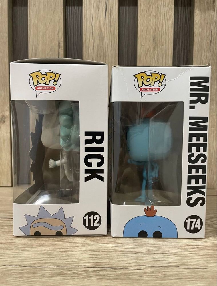 Фігурка Funko Pop Фанко Поп Містер Місікс Рік та Морті Mr. Meeseeks