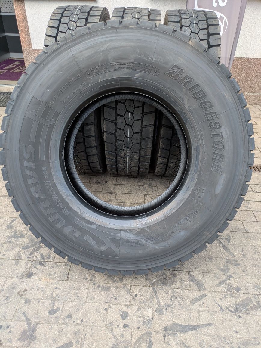 315/80R22.5 Bridgestone Duravis R-drive 002 nowe opony napędowe