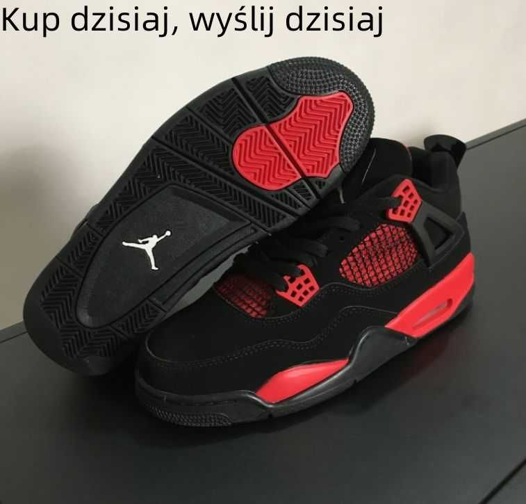 Nike Jordan 4 Retro Red Thunder 41 EU / 8US / 26 CM - Dostawa w 24h