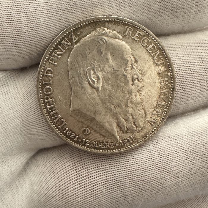 3 marki 1911r Bayern srebro
