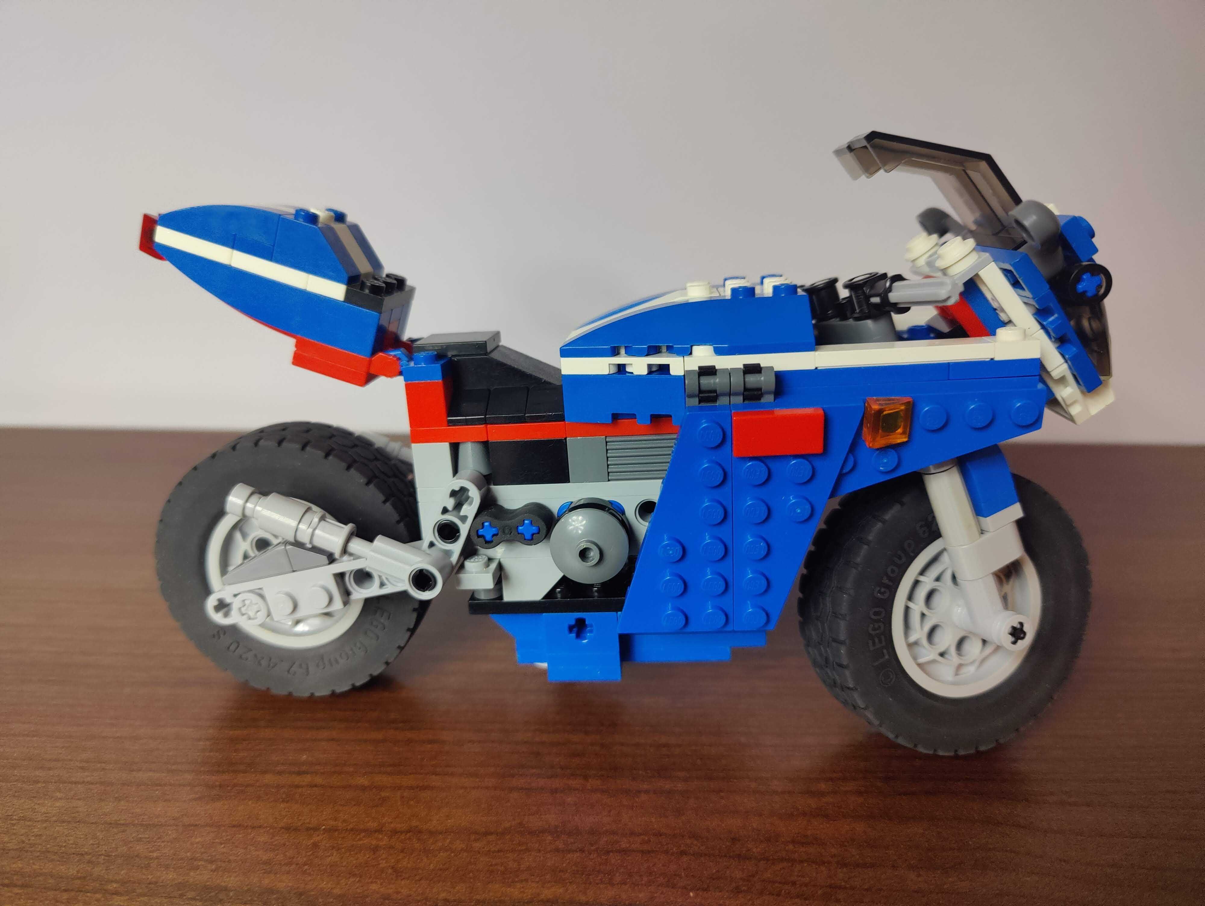 Lego Creator 3w1 Ścigacz (Race rider) 6747 kompletny