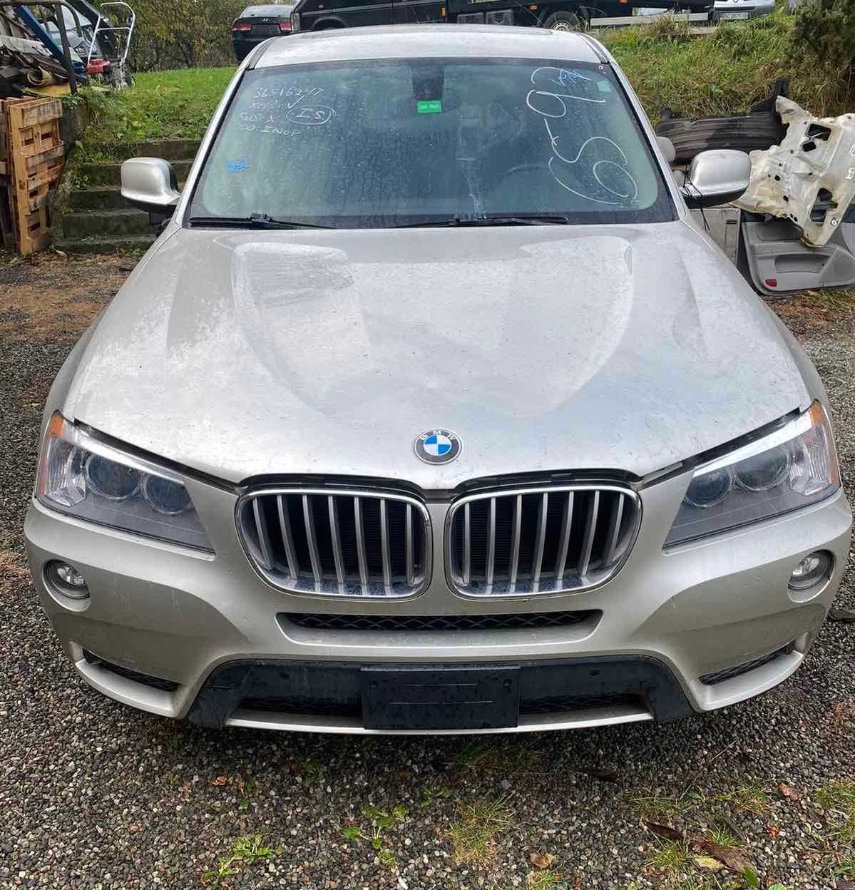 BMW X3 F25 usa N20 N55 запчасти разборка