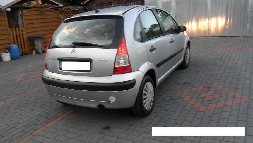 Samochód osobowy  Citroen  C3    Model 2007 POJ  1,2  benzyna sprzedam