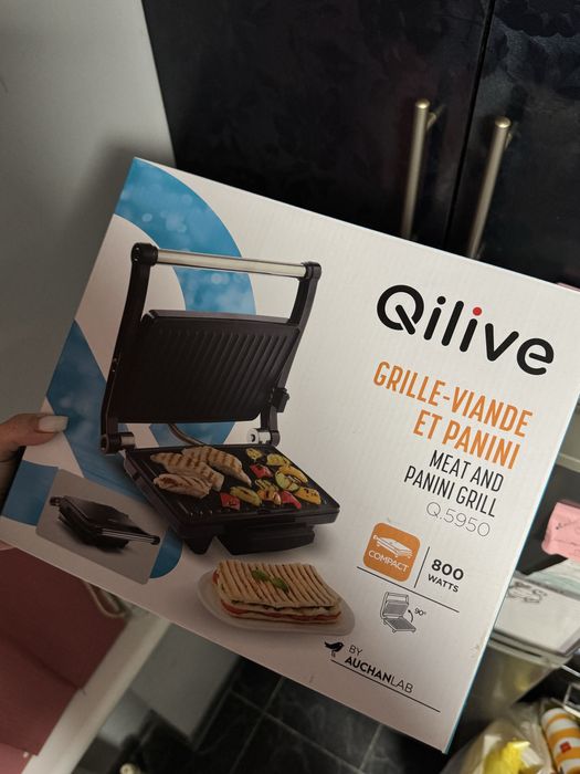 Сэндвичница гриль qilive