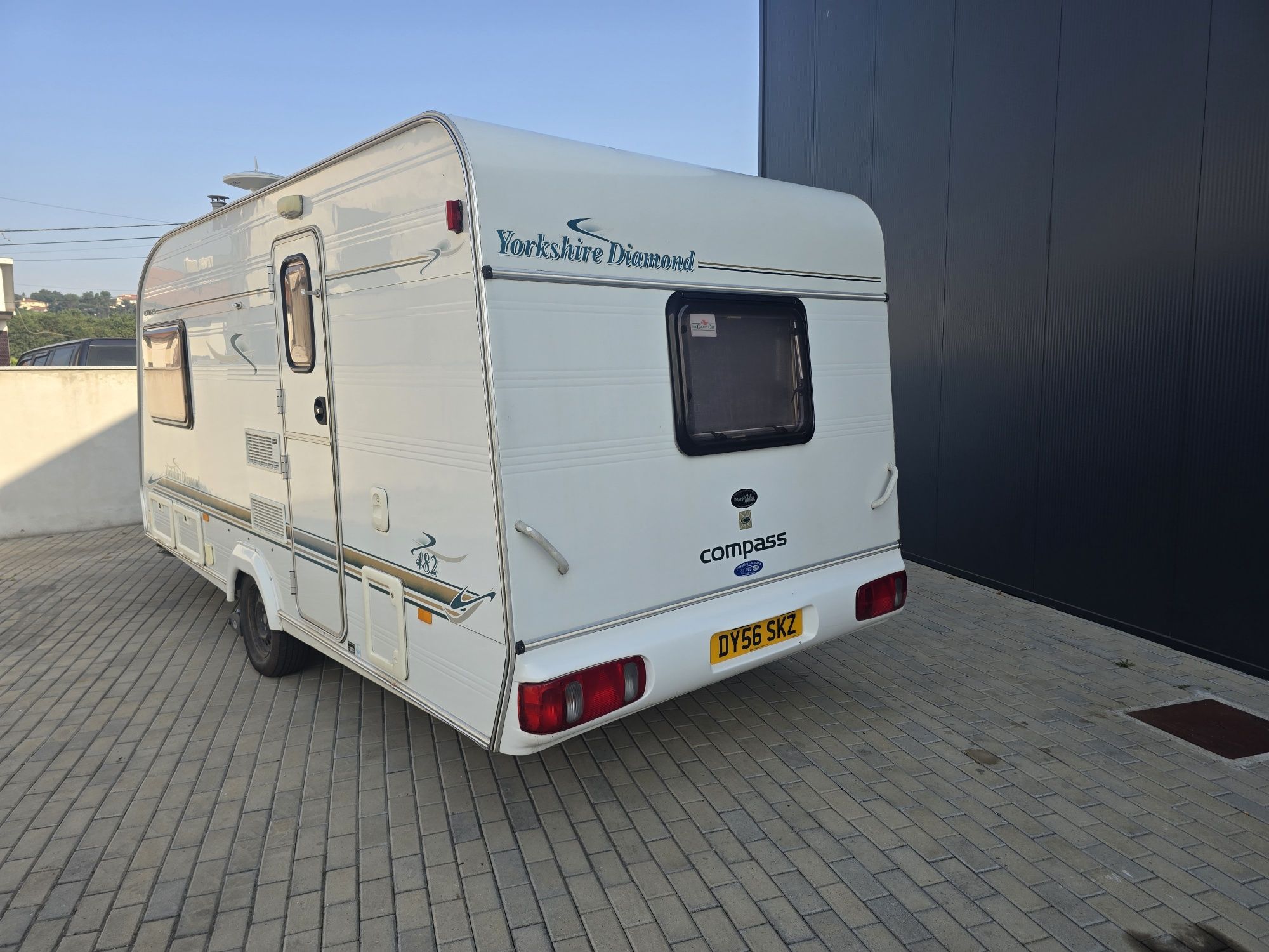 Caravana  Compass Yorkshire Diamond 2002 (Documentos ingleses)
