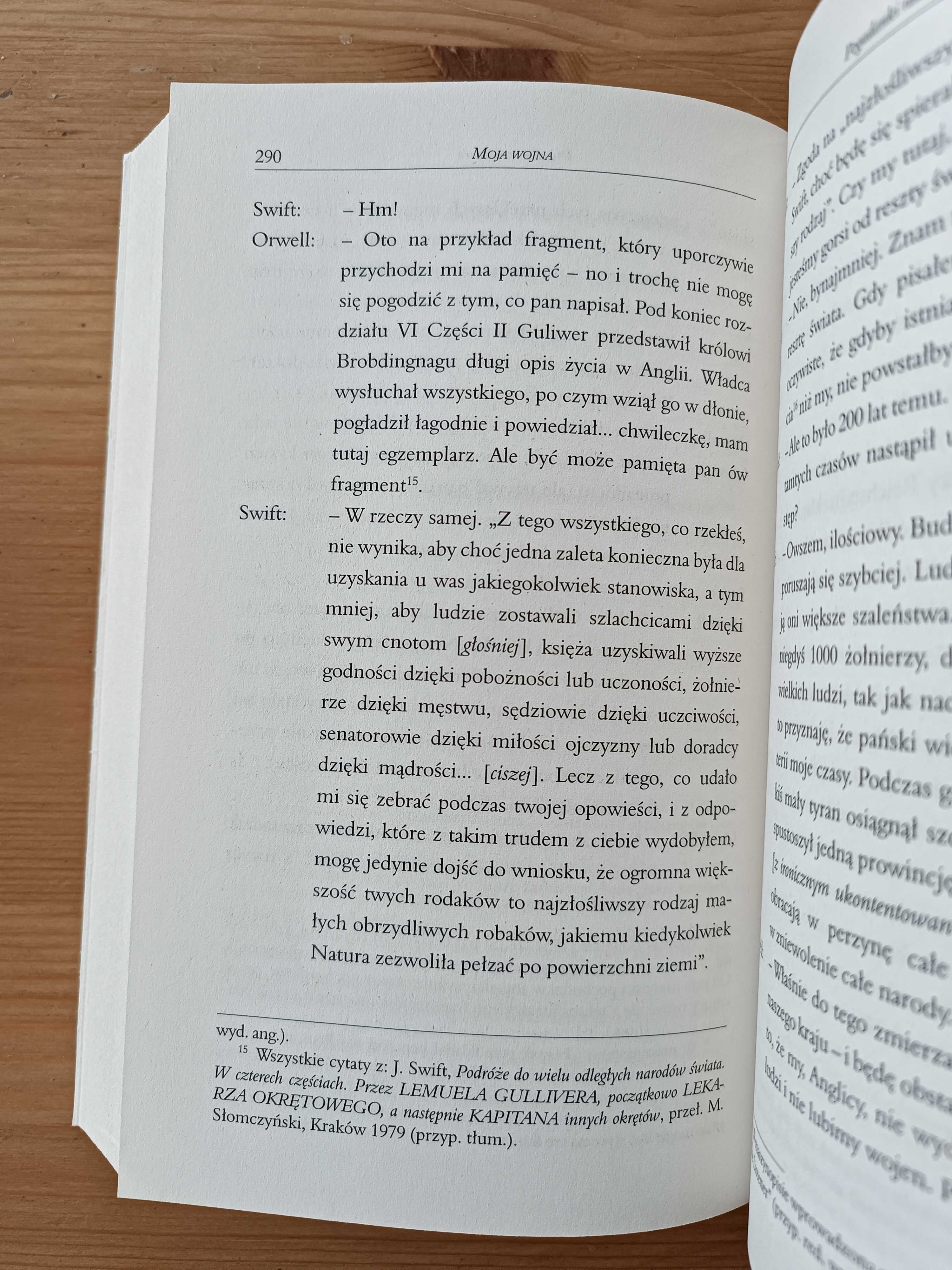 Książka "Moja wojna" GEORGE ORWELL