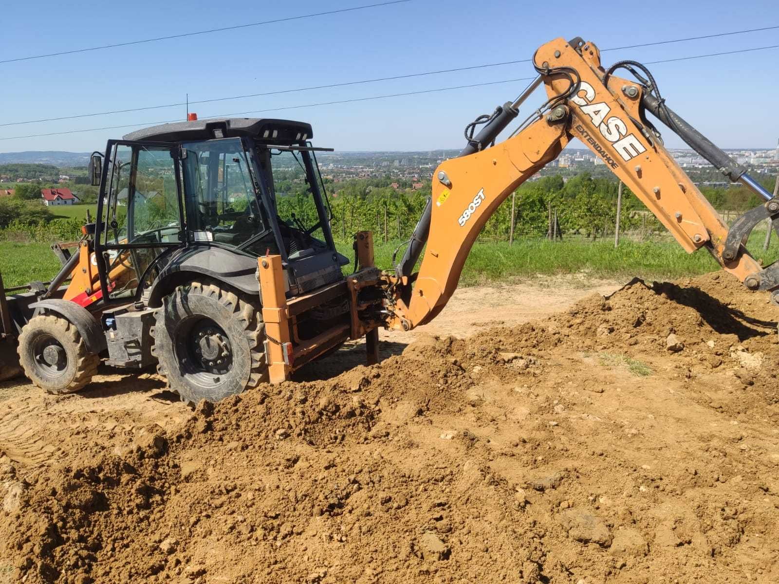 Koparko ładowarka koparka CASE 580 ST odpowiednik JCB 3CX