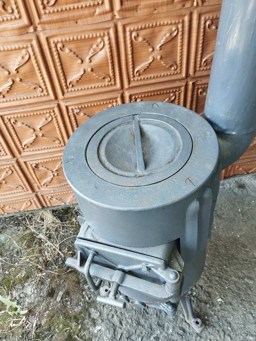 Буржуйка чугунна СССР