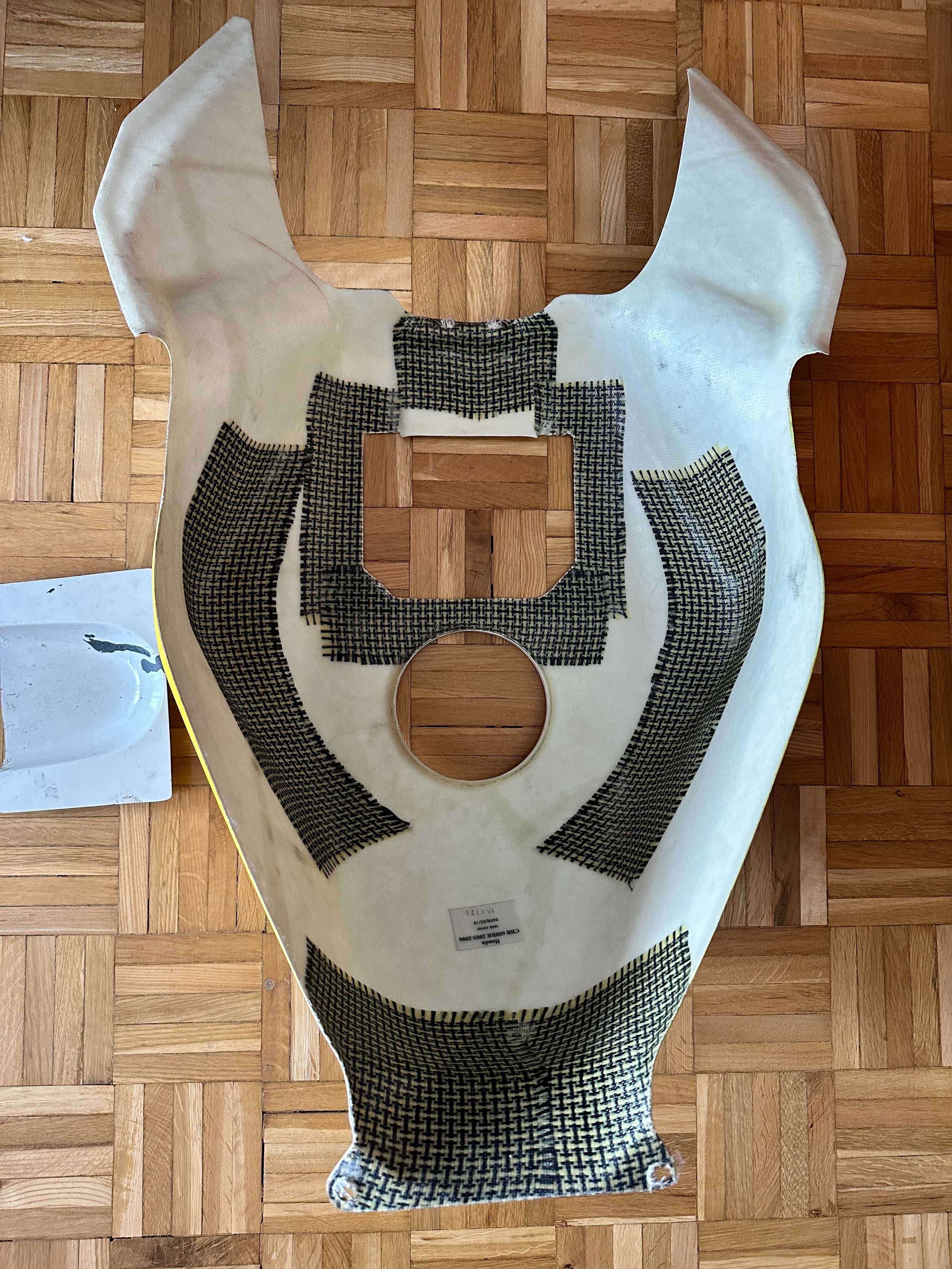 Bikeplast nakładka na zbiornik honda cbr600 rr pc37 03-06 tor