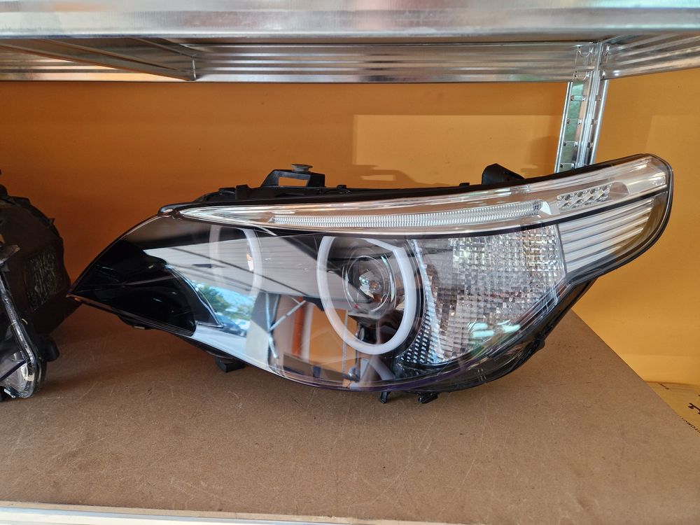 Reflektory lampy po regeneracji BMW E60 E61 bixenon xenon