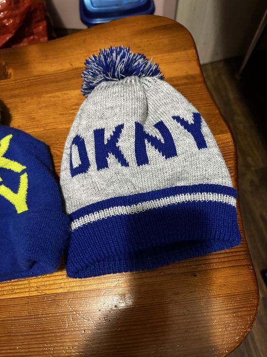 Шапка зимова 2 шт dkny оригінал