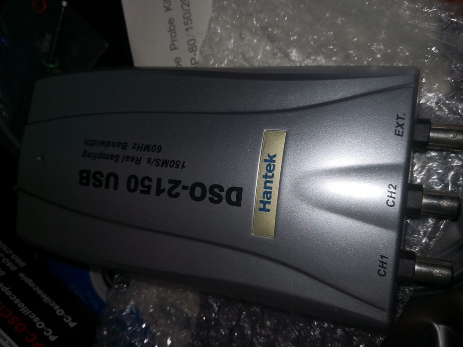 Hantek DSO2150 USB Osciloscópio 60 Mhz 2 canais