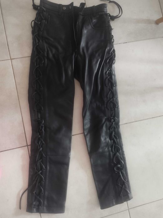 Spodnie motocyklowe damskie skórzane Hein Gericke