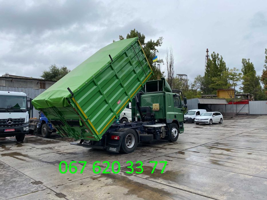 Переобладнання на самоскид daf  man volvo  scania