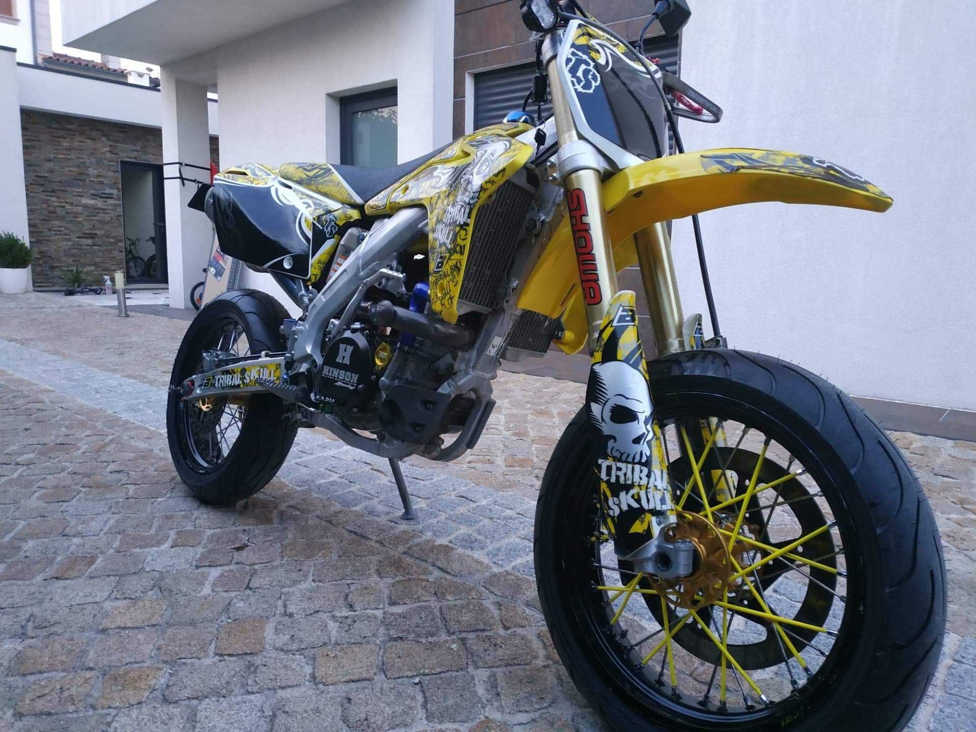 SUZUKI rmz 450 supermotard