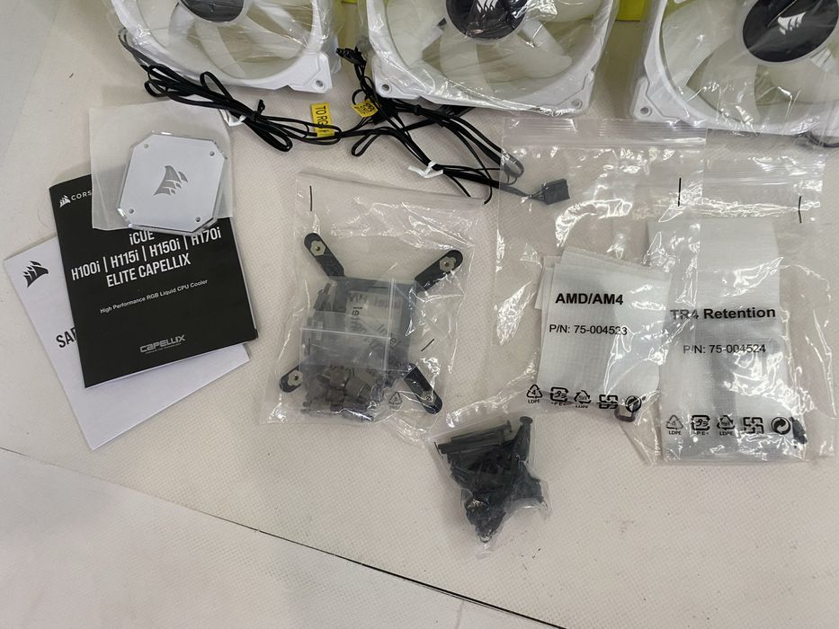 Система водяного охолодження Corsair icue h150i elite capellix white