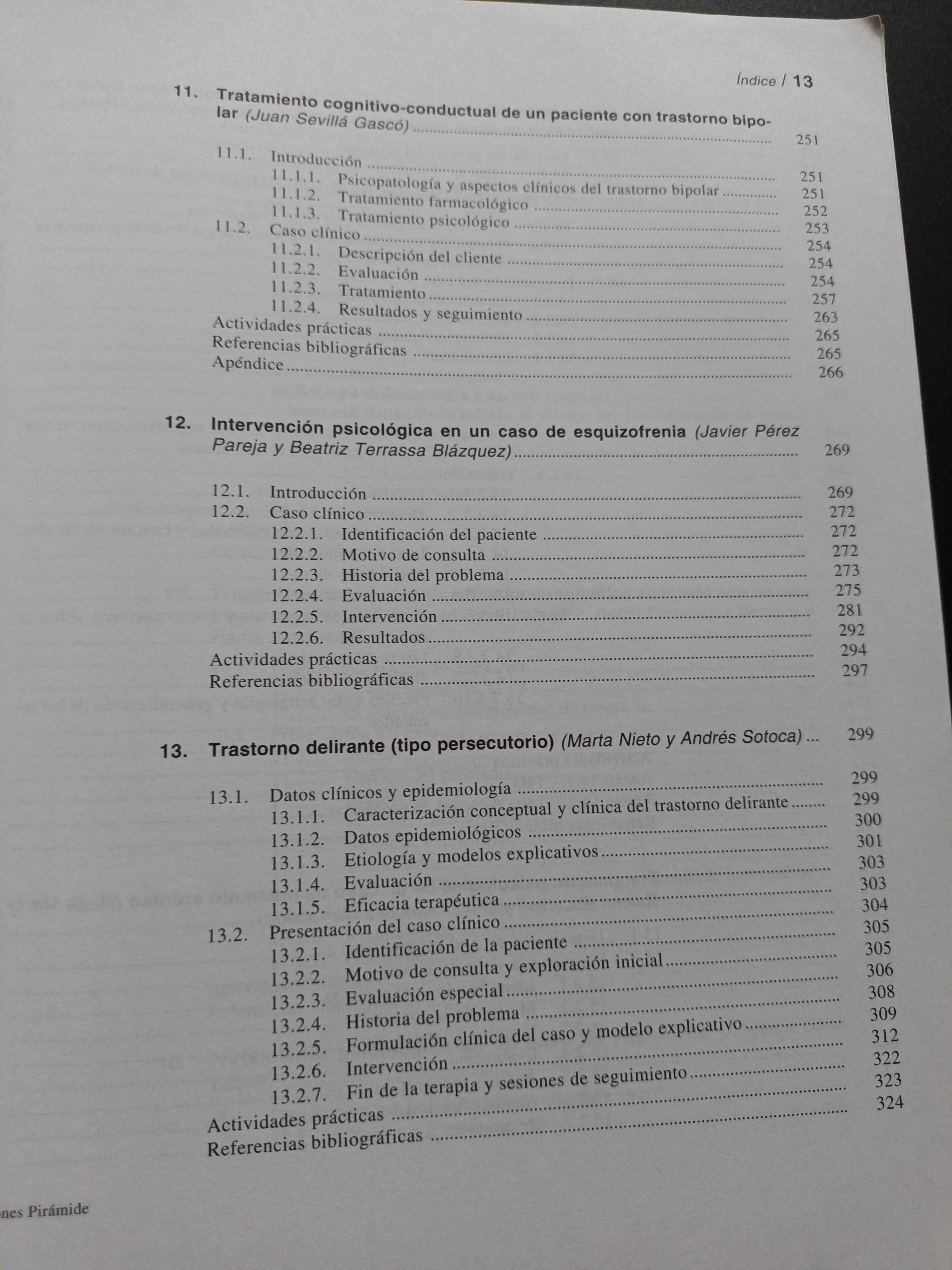 "Terapia Psicológica - Casos Prácticos" Sanchéz, Rodríguez e Carrillo