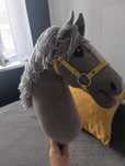 Hobby horse na patyku do skoków
