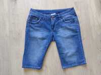 Okay rozm.40 L krótkie spodenki jeansowe szorty Bermudy spodnie