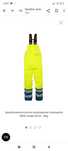 Spodnie trudnopalne 501 A Plavitex L