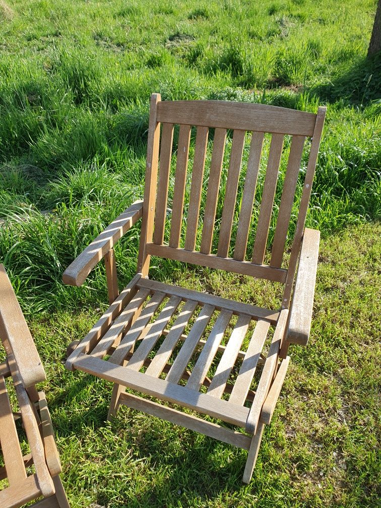 3 krzesła ogrodowe drewniane jysk kamstrup