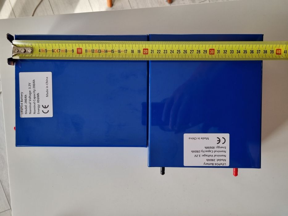 Ogniwo Lifepo4 pojemność 280Ah napięcie 3,2 V