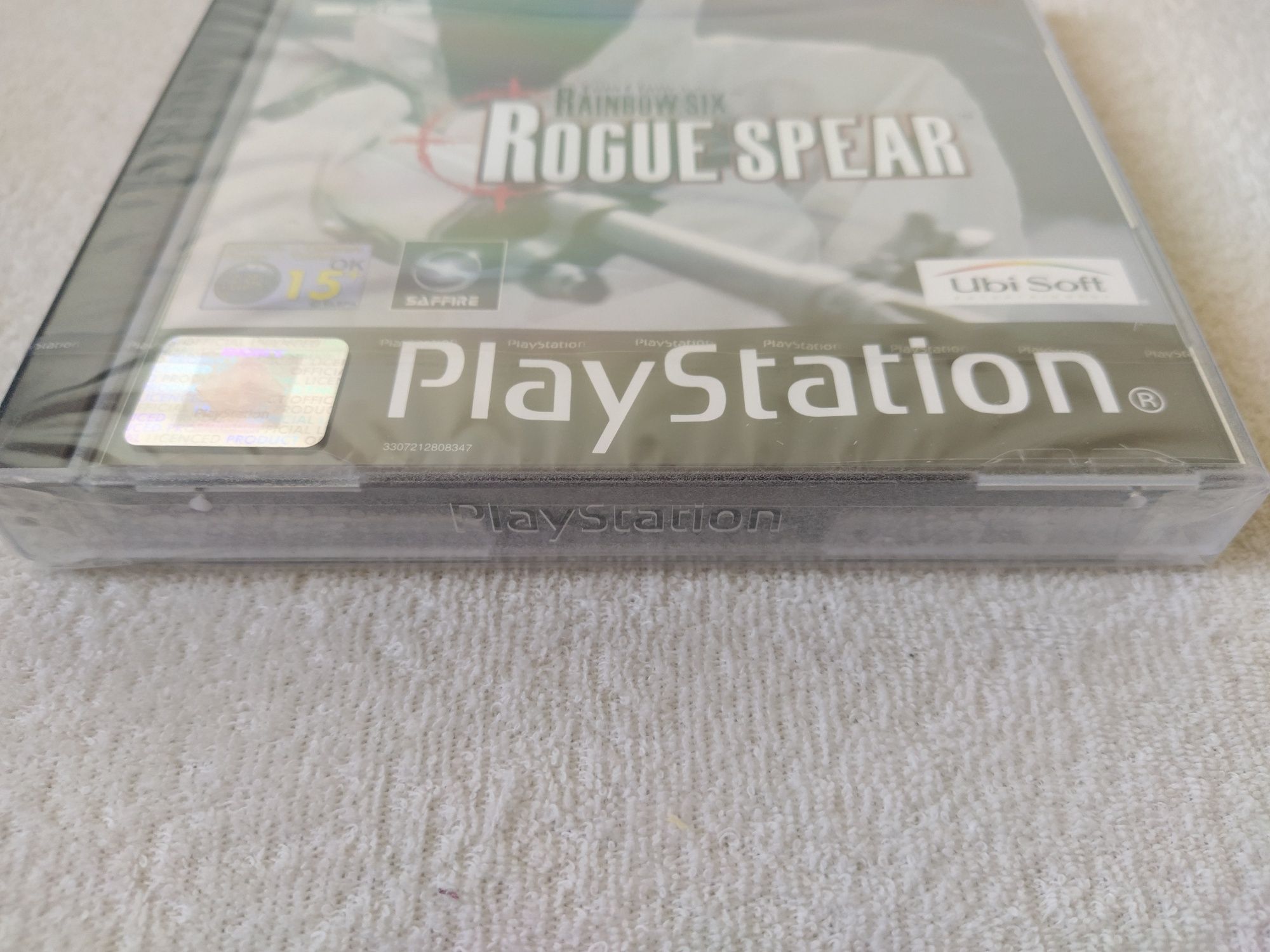 Ps1 psx one PlayStation Rainbow Six - Rouge Spear 3xA FOLIA pasek sony