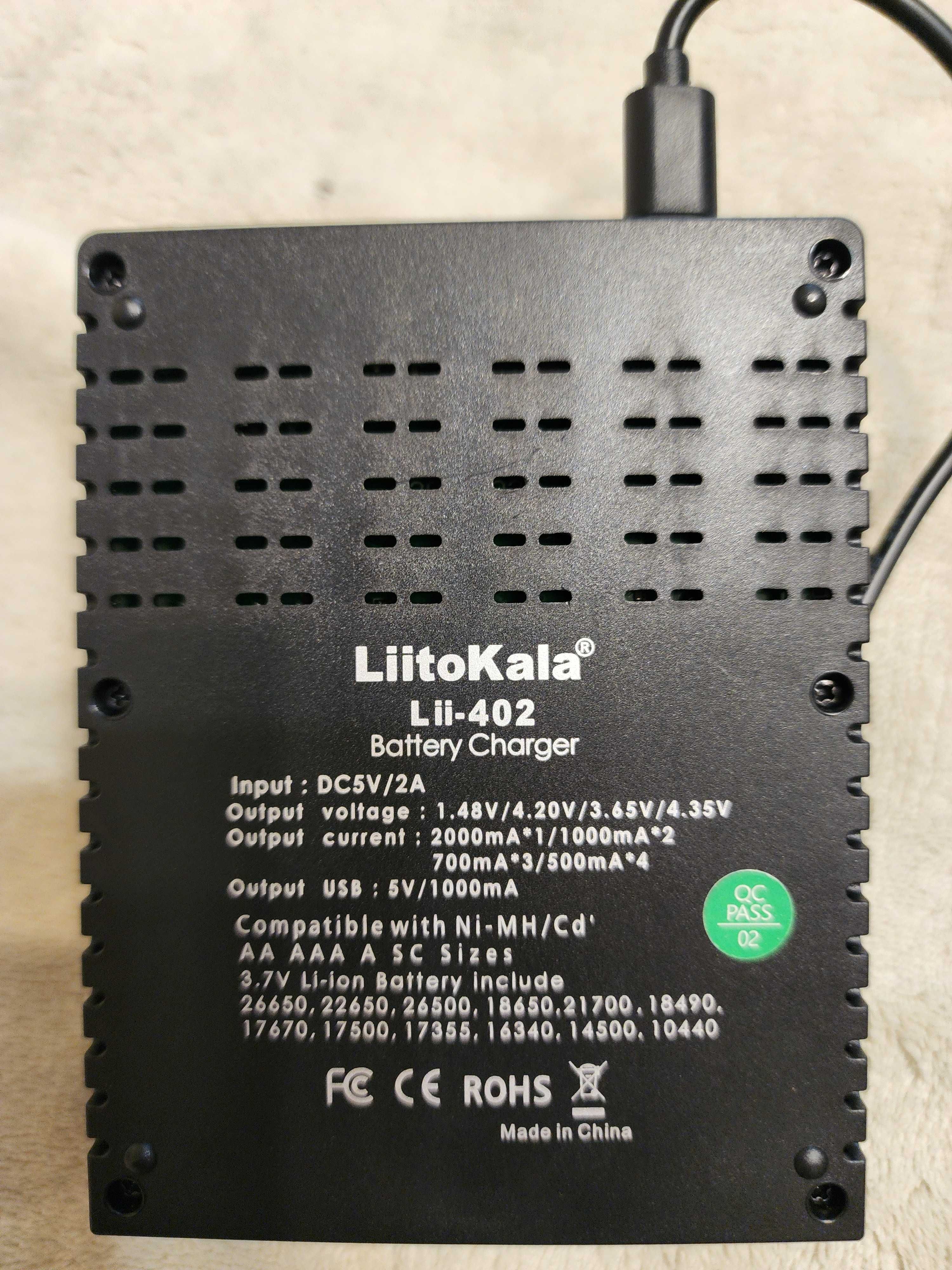Зарядний присрій для акумуляторів LiitoКala Lii402