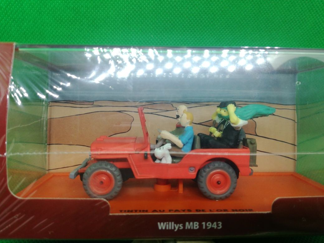 Miniaturas 1/43 do Tintin estado novo 6 modelos