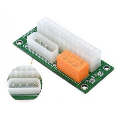 Адаптер-синхронизатор блоков питания Dynamode ATX 24 Pin to Molex 4 Pi