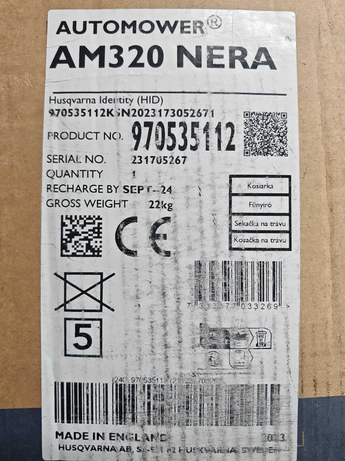 Robot koszący Husqvarna Automower 320 NERA
