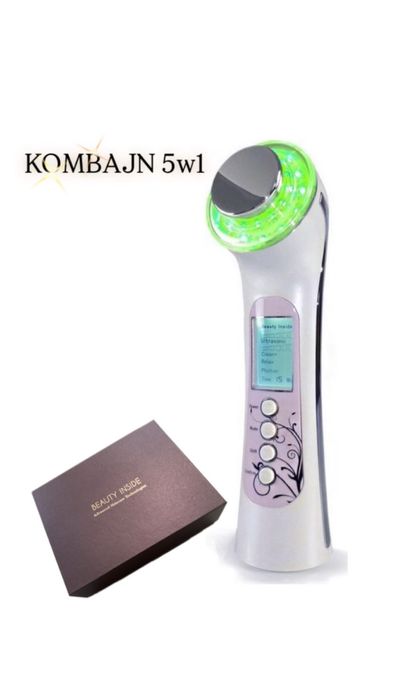 Kombajn  kosmetyczny 5w1 1 fototerapia,jonoforeza,mezoterapia spa