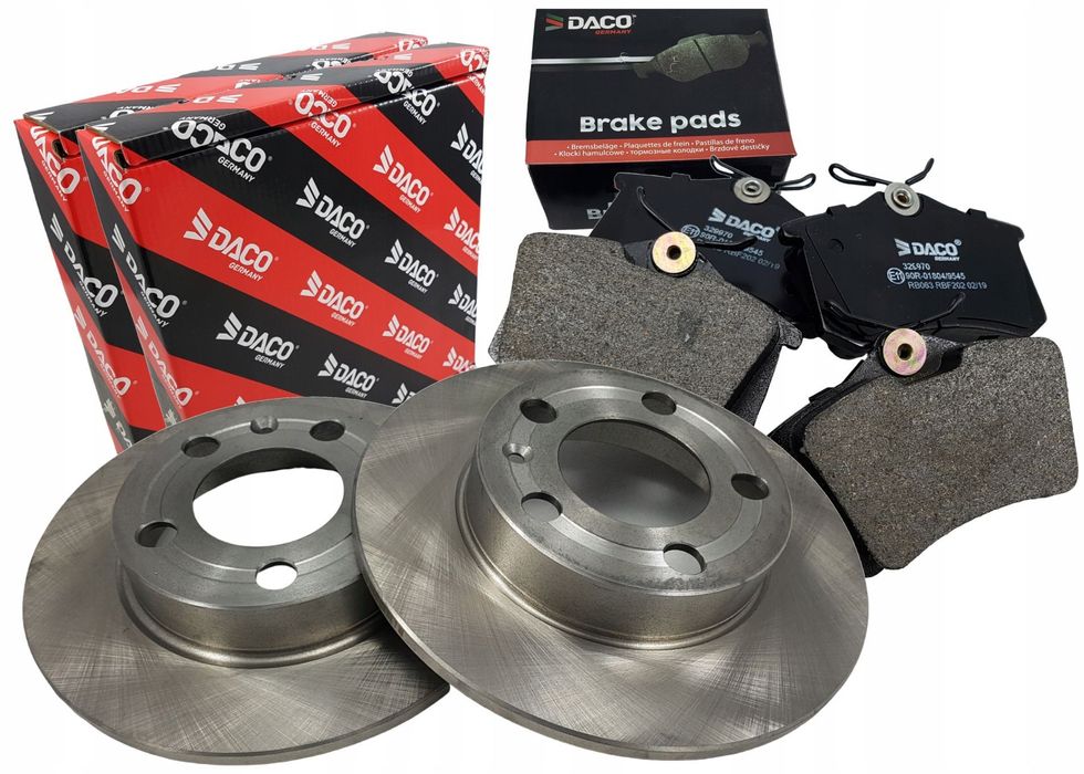 TARCZE KLOCKI TYŁ VW GOLF IV 4 SKODA FABIA OCTAVIA