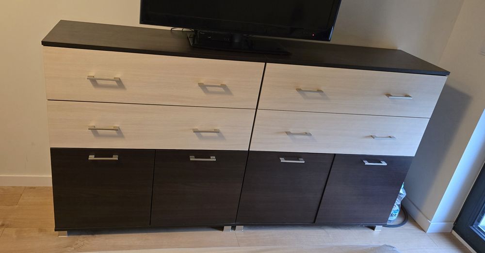 Komody wenge, dąb sanoma