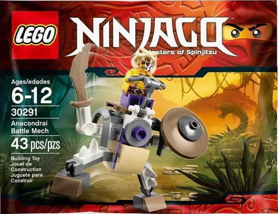 LEGO Ninjago 30291 - Robot bojowy Anacondrai - Komplet 100%  (s)