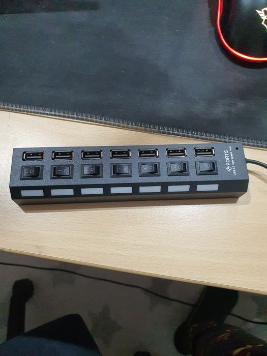 USB Hub 7 with LED64550307101826120