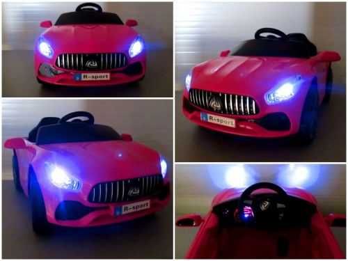 NOWE Auto na akumulator dla dzieci CABRIO Pojazd Różowy Zabawka - RATY