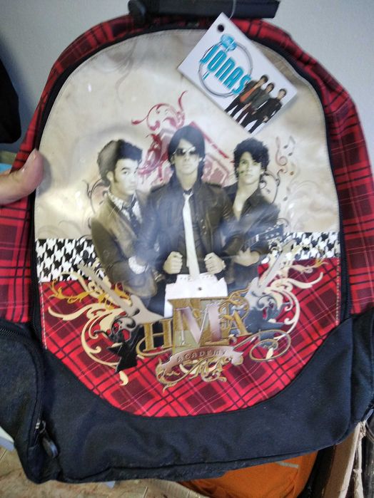 Mochila Escolar Nova Jonas Brother