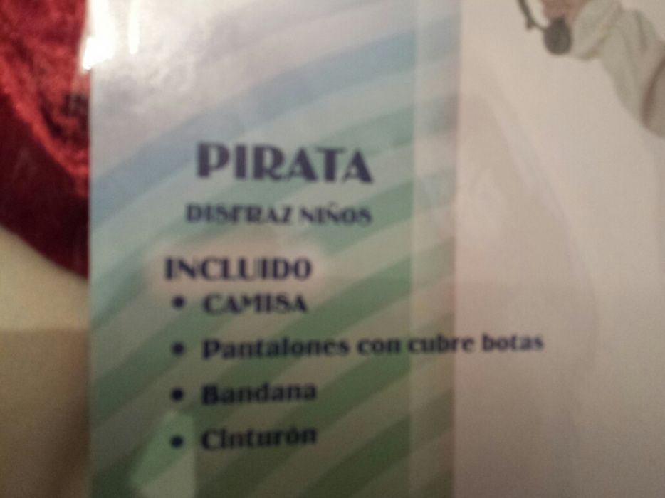 Fato carnaval de pirata