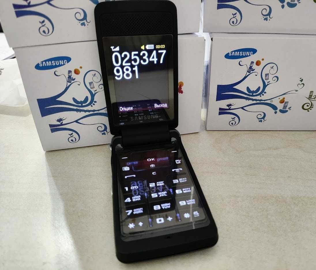 Телефон Samsung s360 раскладушка. Новые. Распродажа.